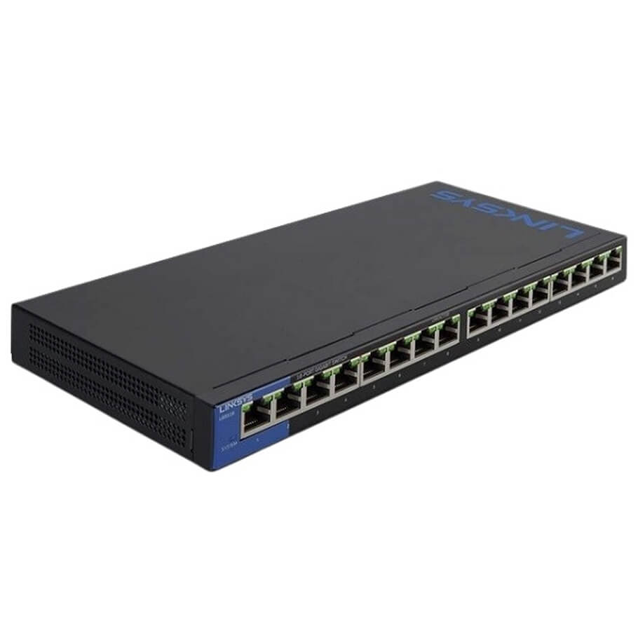 16-Port GE Business Desktop Switch LINKSYS LGS116P